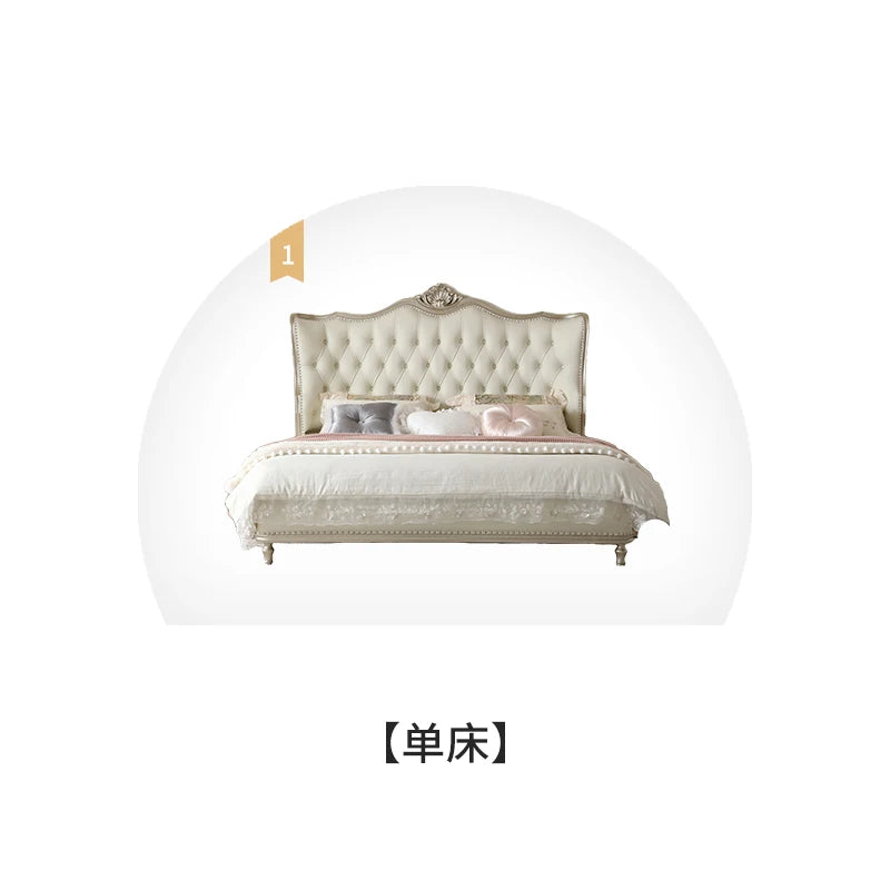 Double Modern Beds Wooden Floor Space Saving Comfortable Beds Soft Design Large Camarotes Para Dormitorio House Accessories