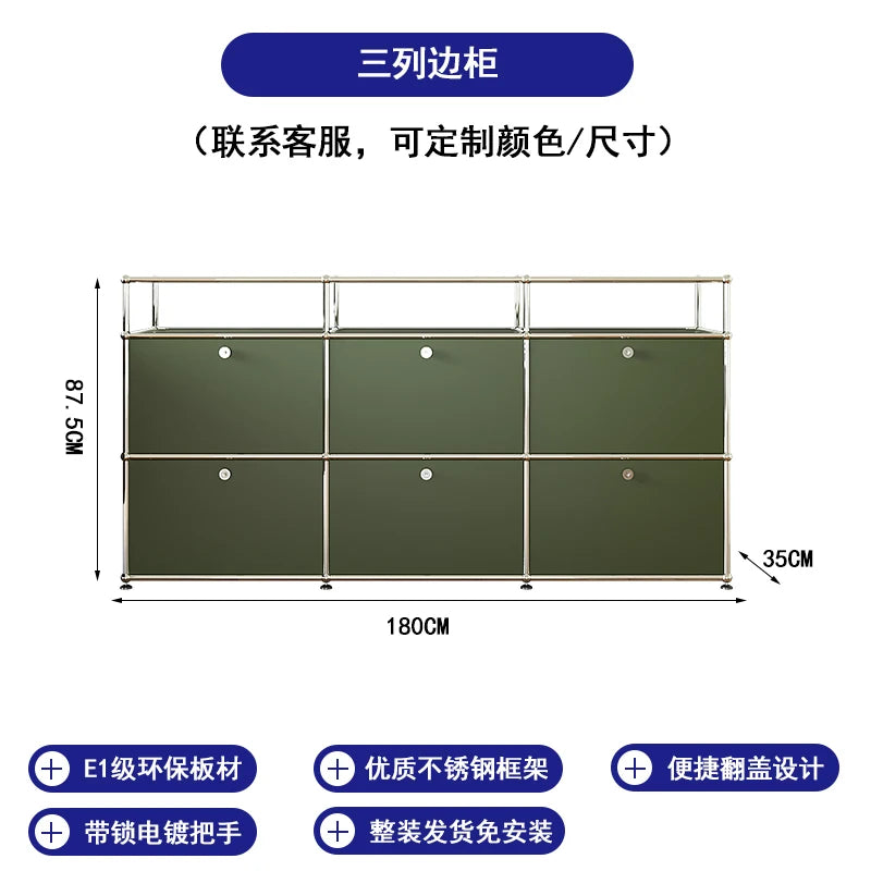 Living Room Cabinets Service Vitrina Room Furniture Reception Universal Cabinet Conference armoires de salon Nordic Modern