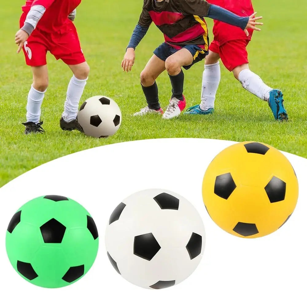 Easy to Grip Handleshh Silent Football Indoor Activities Low Noise Training Ball Lightweight Squeezable Foam Soccer Ball