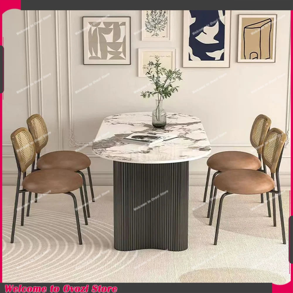 Nordic Waterproof Dining Table Minimalist Organiser Breakfast Design Dining Table Italy Apartment Mesas De Jantar Home Furniture