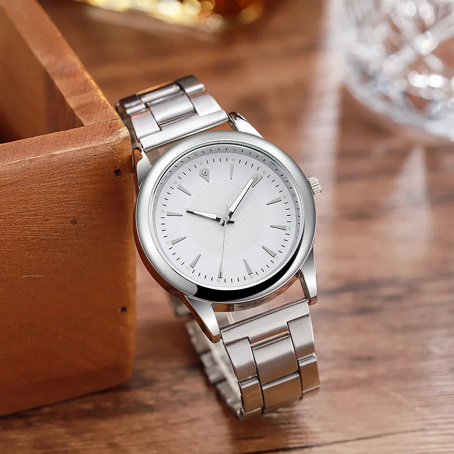 New Watches Luxury Women Watches Minimalist Couple Quartz Wristwatches Stainless Steel Watch Unisex Neutral Watch Ladies Relojs