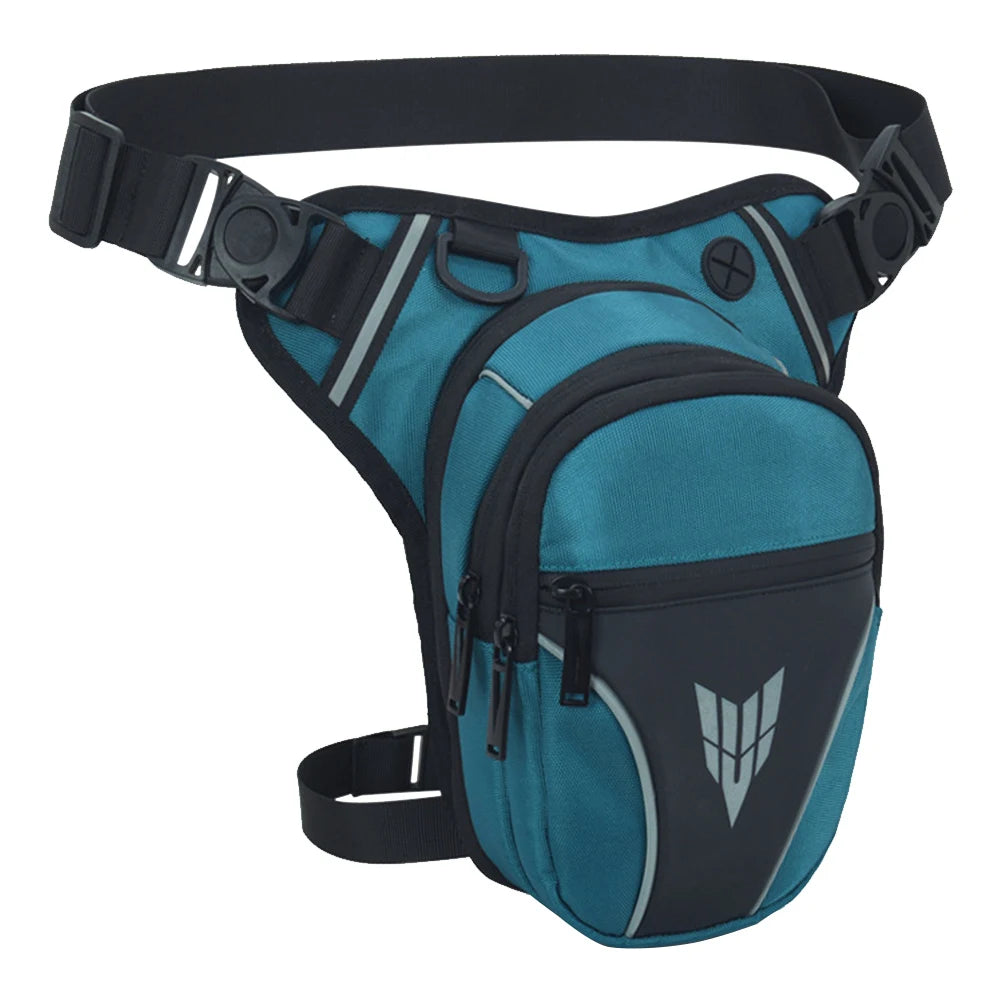 Men Drop Leg Bag Waist Bag Waterproof Men Fanny Pack Phone Purse Motorcycle Riding Shoulder CrossBody Thigh Hip Belt Waist Bags