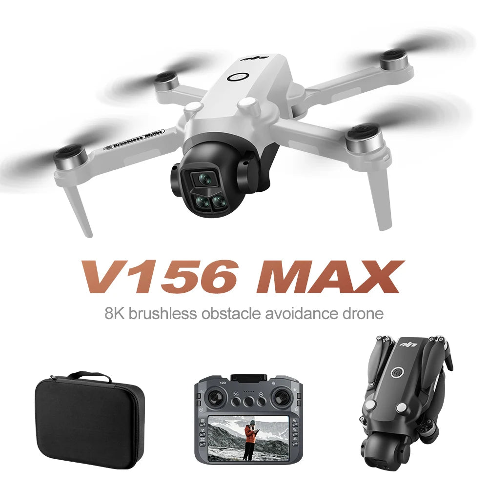 Drone 4K Professional HD 8KDual Camera Optical Flow Air Pressure Fixed Height RC Dron Foldable Quadcopter