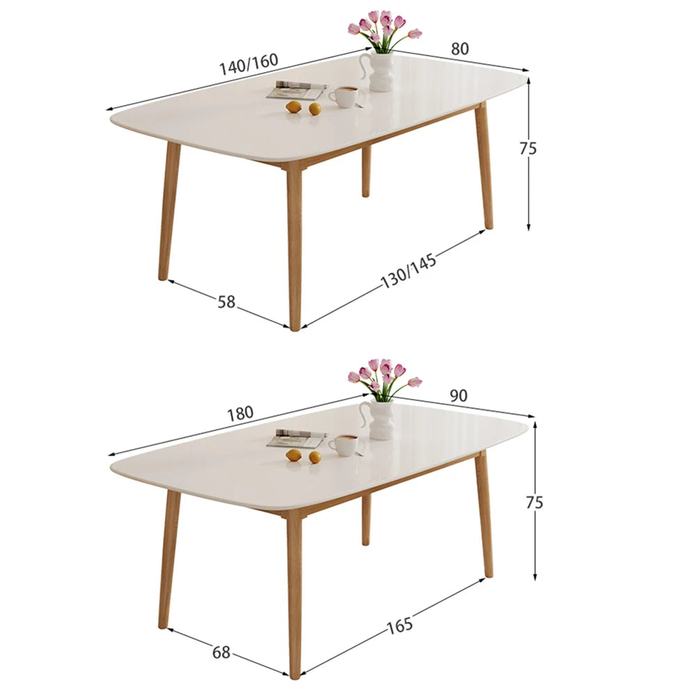 Nordic Restaurant Dining Table Kitchen Conference Luxury Living Room Dining Table Study Ornament Mesa Plegable Home Furniture