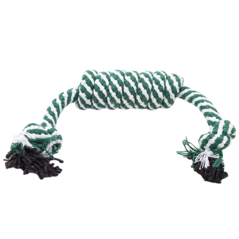 Cotton Rope Dog Toy Interactive Dog Play Bite Pet Supplies Puppy Small Medium Large toys for Dogs Chew Toy Rope Pets Accessories