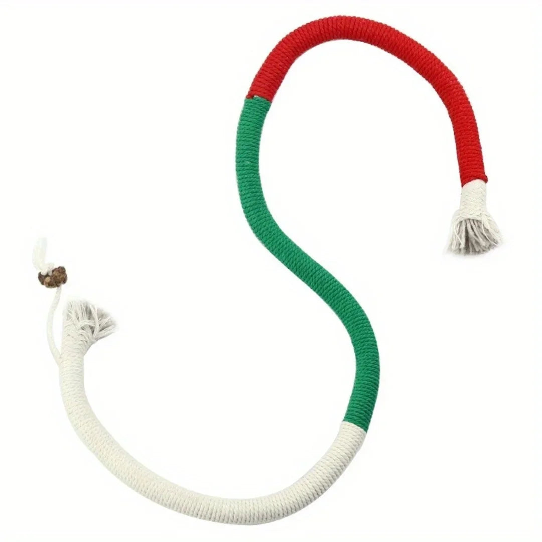 Cat Bite Rope Mute Self-hi Bite-resistant Grinding Stick Kitten Toy New Cat Stick Gutta Percha Toy Catnip Pet Toys Pet Products