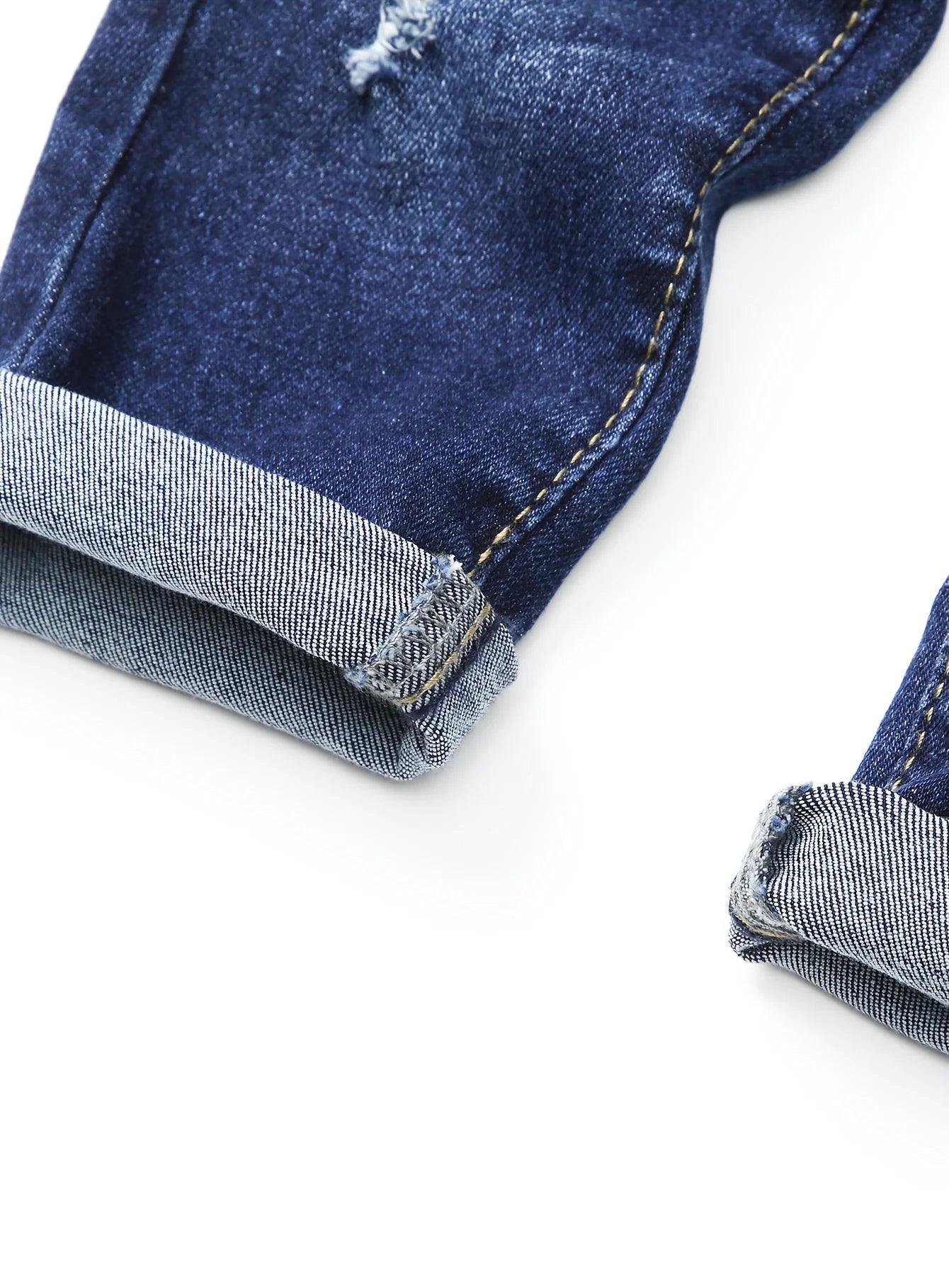Fashion Boy Jeans Versatile Men's Denim Pants Casual Soft Kids Clothing