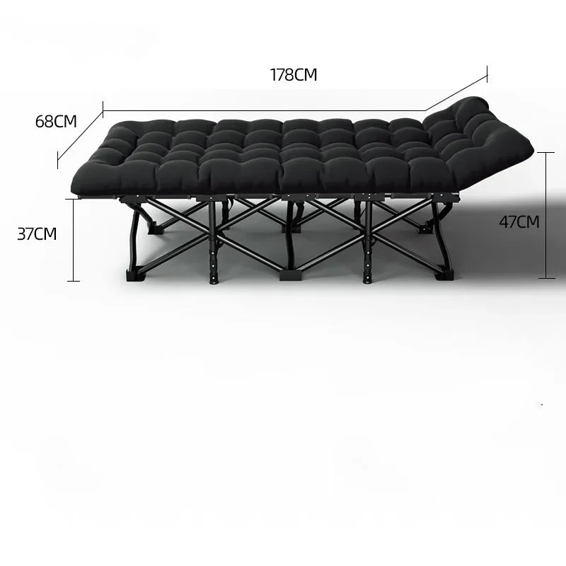 Space Saving Single Bed Frames Lazy People Balcony Siesta Foldable Bed Outdoors Balcony Minimalism Base De Cama Home Furniture