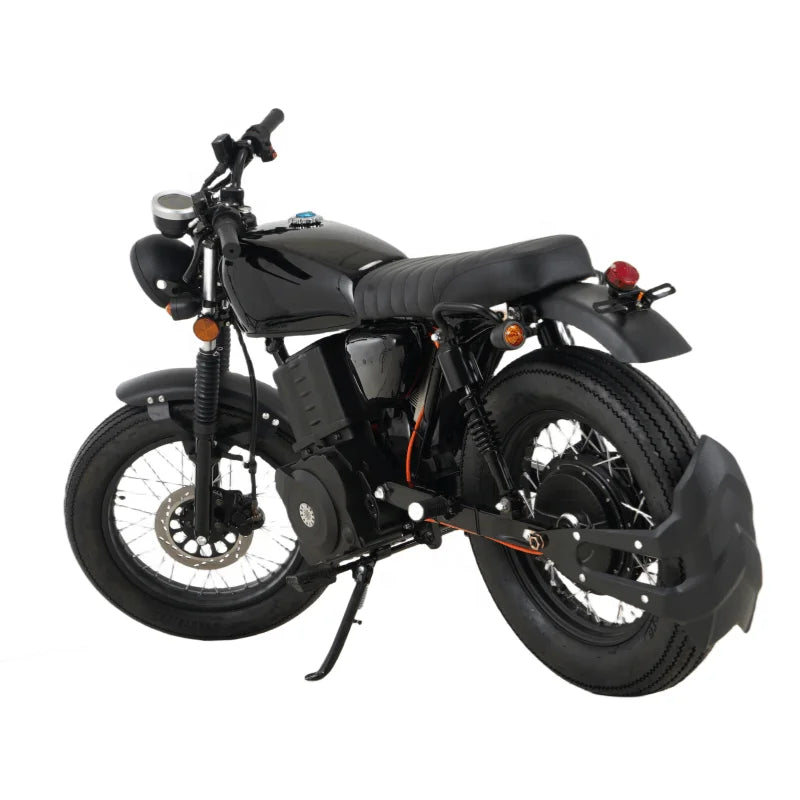 Unisex 2000W Electric Sportbike Powerful 60v 72v Two-Wheel Long Range Electric Motorcycle Ev Scooter Front Brake 70km Range Per