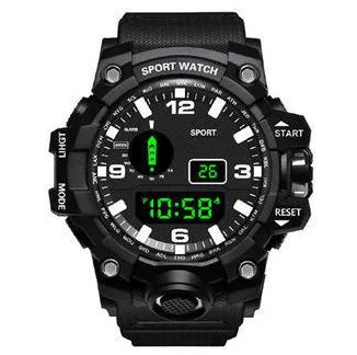 Men's Watch LED Digital Men Sport Watches Fitness Electronic Watch Multifunction Military Sports Watches Clock Kids Gifts