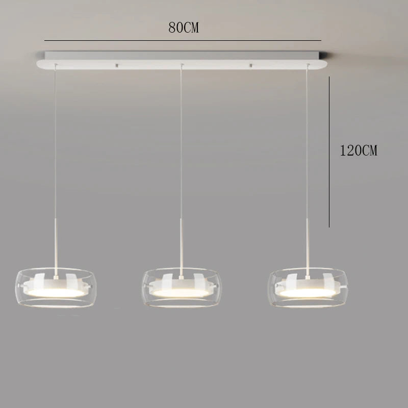 Modern home decor ring led lights pendant light lamps for living room Chandeliers for dining room hanging light indoor lighting