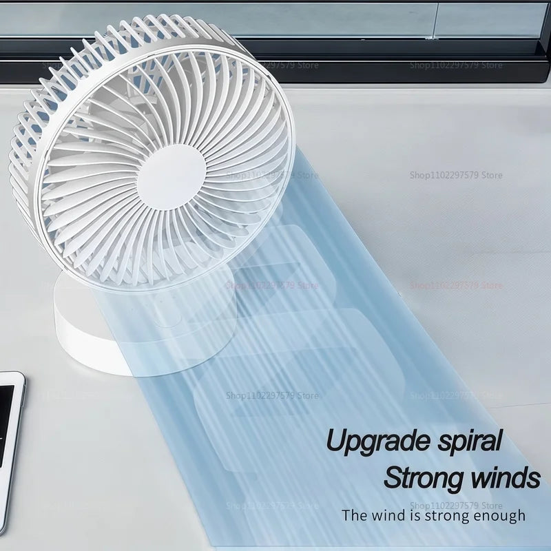 Desktop fan convection cycle USB plug-in fan small electric fan for office desk small electric fan can be adjusted up and down