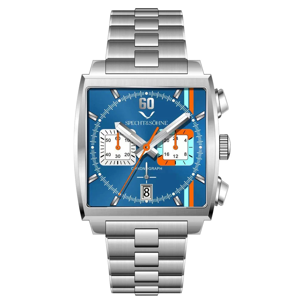 2025 New Arrivals Fashion Luxury Chronograph Sports Watch For Men Stainless Steel Waterproof Quartz Watches Relogio Masculino