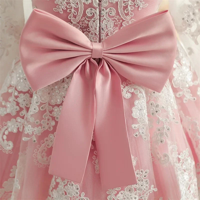 Baby Girl 1st Birthday Dress Newborn Christening Gown Infant Girl Dress Toddler Baptism Dress Baby Vestidos Baby Christmas Dress