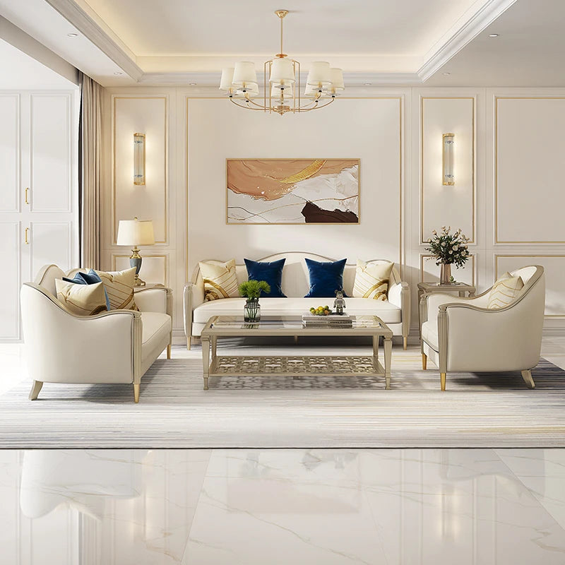 Classic Waterprof Sofa Designer Adults Romantic Cushion Sofa Elegant Living Room Muebles Para Habitacion Home Accessories