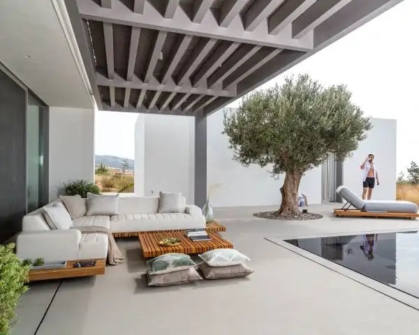 Modern Garden Sofa Set Versatile Outdoor And Indoor Furniture For Hotels Villas Parks Pools Living Rooms