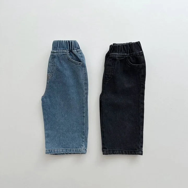 2025 Autumn New Baby Boy Denim Pants Children Casual Pants Infant Girls Jeans Toddler Trousers Fashion Kids Baby Clothes