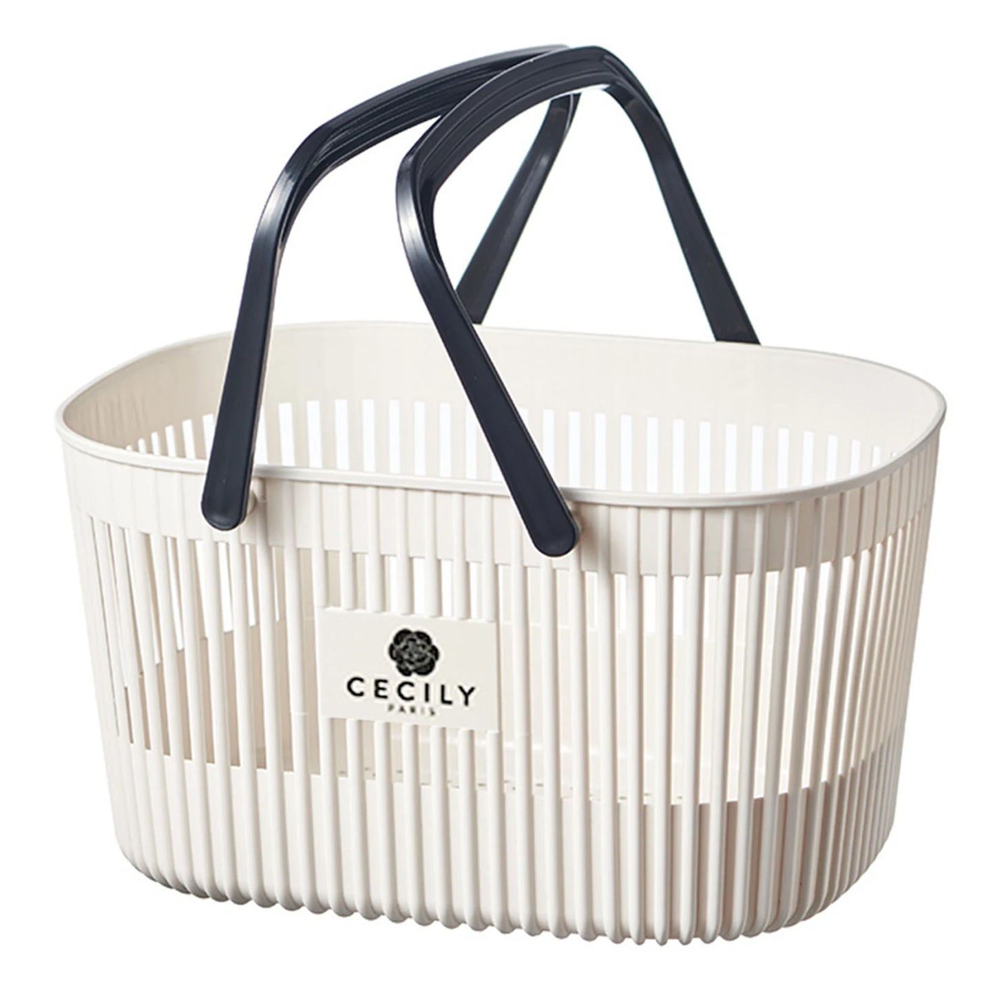 Large Capacity Bath Basket Bathroom Storage Basket For Shower Gel Shampoo Toothbrush Towels Dentifrice Practical Organizer Box