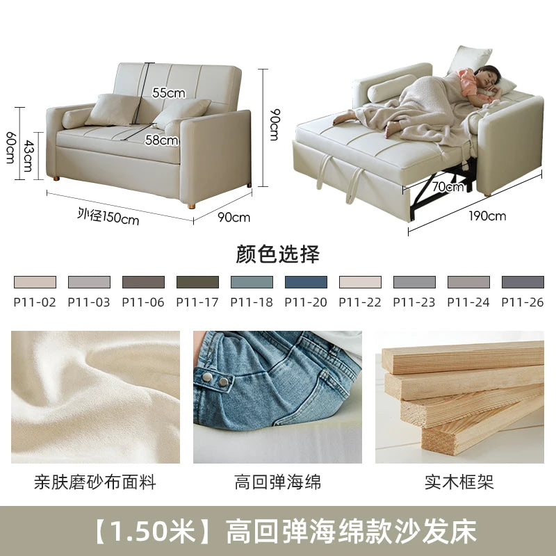 Garden Lounge Sofas Living Room Background Modern Folding Sofa Bed Corner Designer Muebles Para El Hogar Home Furniture