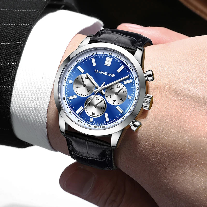 LIGE New Fashion Watches for Men Top Brand Luxury Man WristWatch Quartz Clock Watch Men Waterproof Chronograph Relogio Masculino