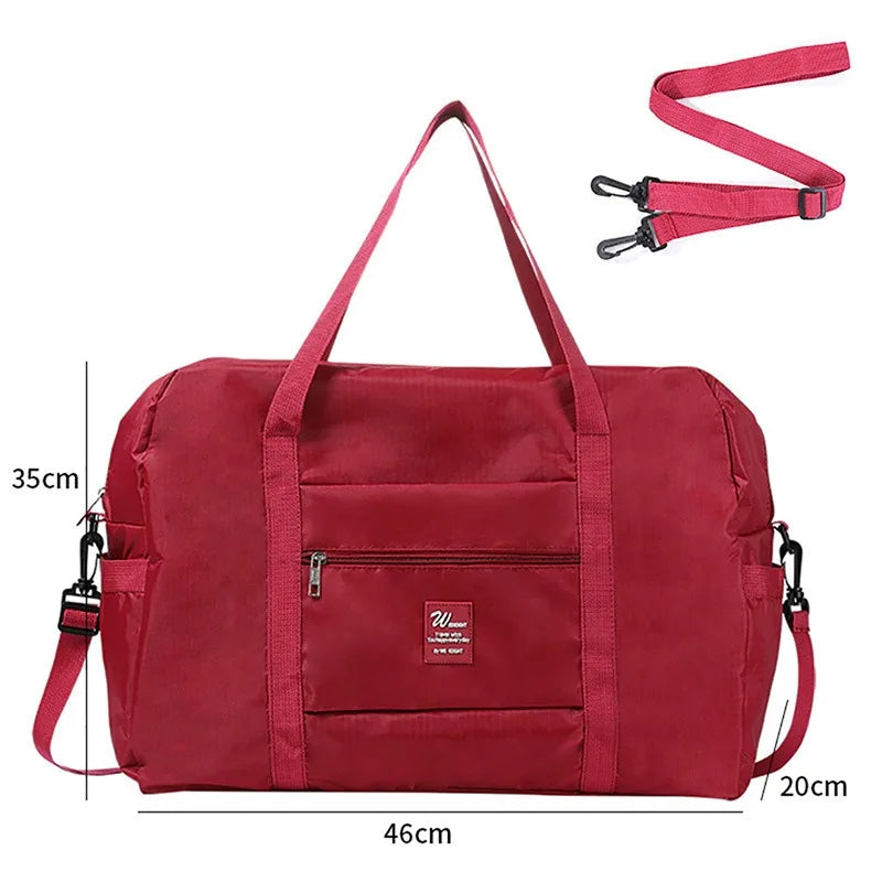 Travel Luggage Bags Large Capacity Multifunctional Adjustable Pull Rod Lightweight Business Trip Short Distance Clothing Storage