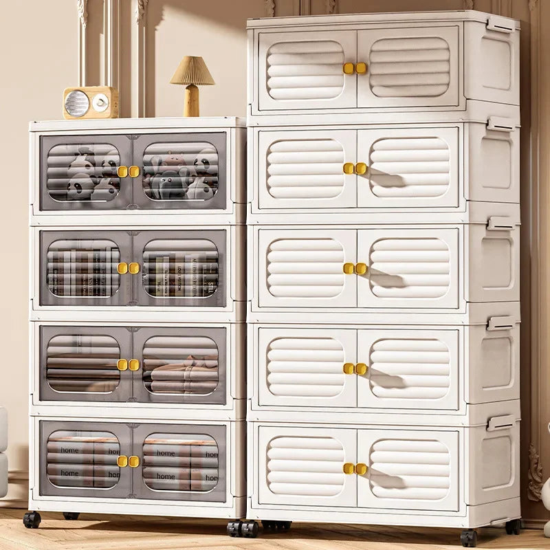 Household living room, toy cabinet, storage rack, storage cabinet, folding storage box, snack cabinet, finishing box.