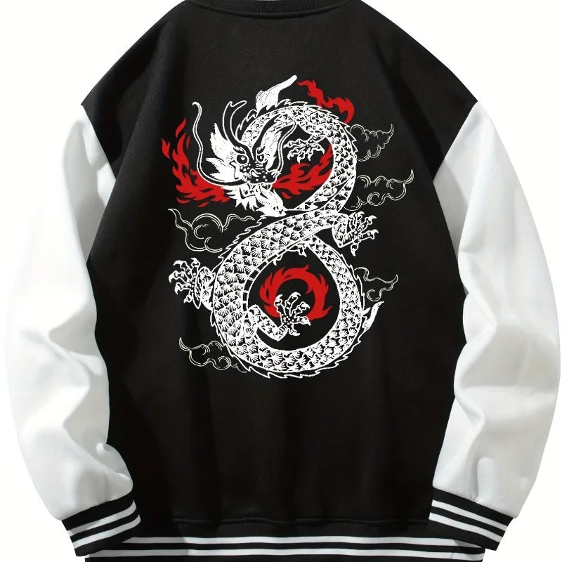 Men's Top Men's Baseball Clothing Lightweight Warm Men's Jacket Men's Jacket Cute Top Hip Hop Rock Clothing