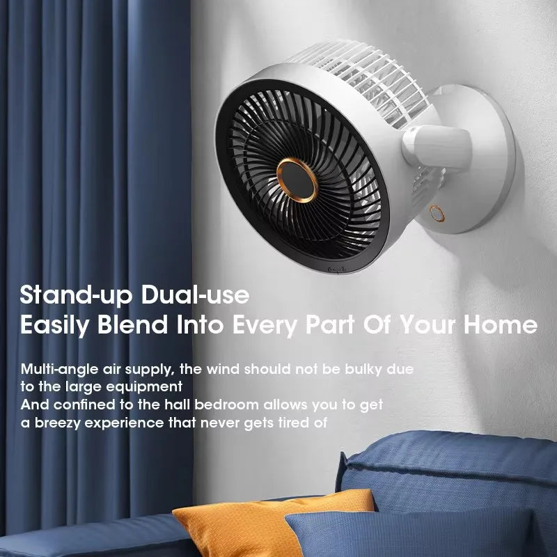 Multifunctional Electric Fan Circulator Wireless Portable Home Quiet Ventilator Desktop Wall Ceiling Fan Air Cooler