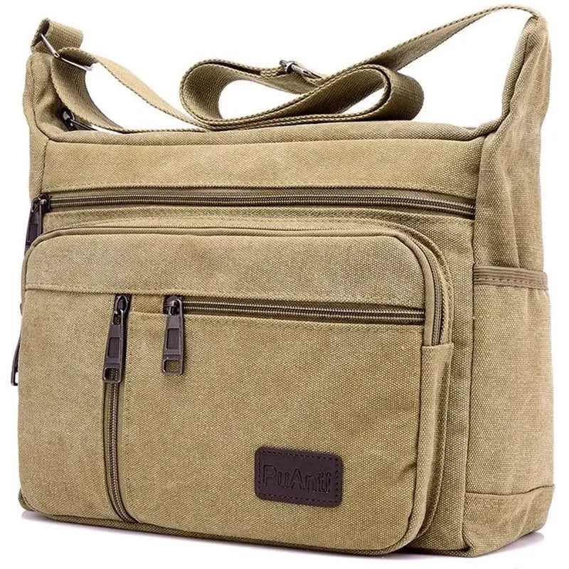 Men's Women's Bag Canvas Shoulder Bags Casual Tote Backpack Travel Wallet Crossbody Handbags Bluetooth Speaker Luxury Messenger