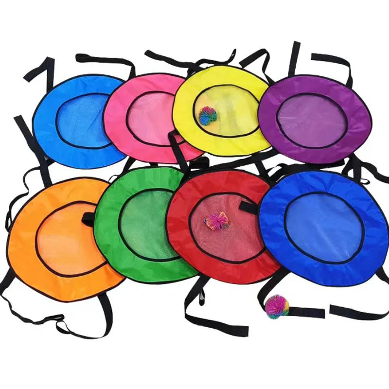 Children Outdoor Fun and Sports Toss and Catch Ball Game Set Parent Child Interactive Sensory Play Toys Juegos Al Aire Libre