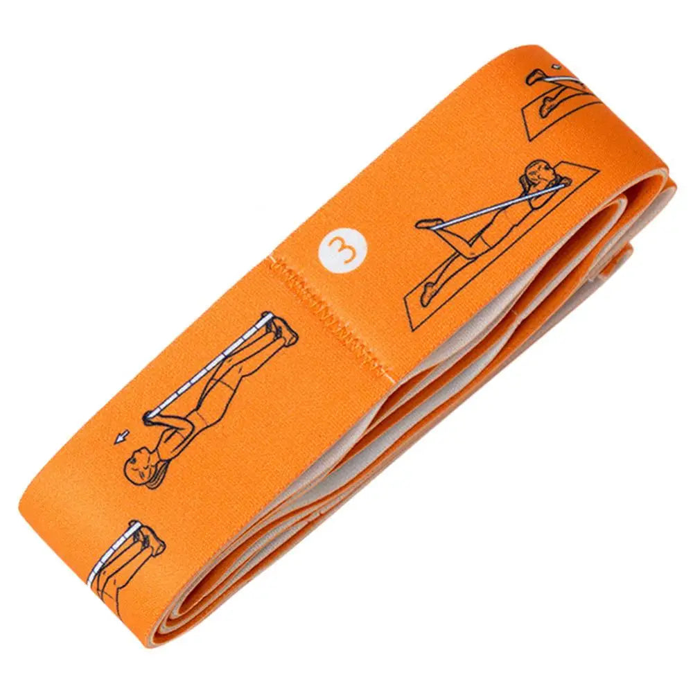 Gym Fitness Resistance Band Training Belt Tension Belt Women Men Elastic Yoga Pilates Stretch Strap Belt Fitness Equipment