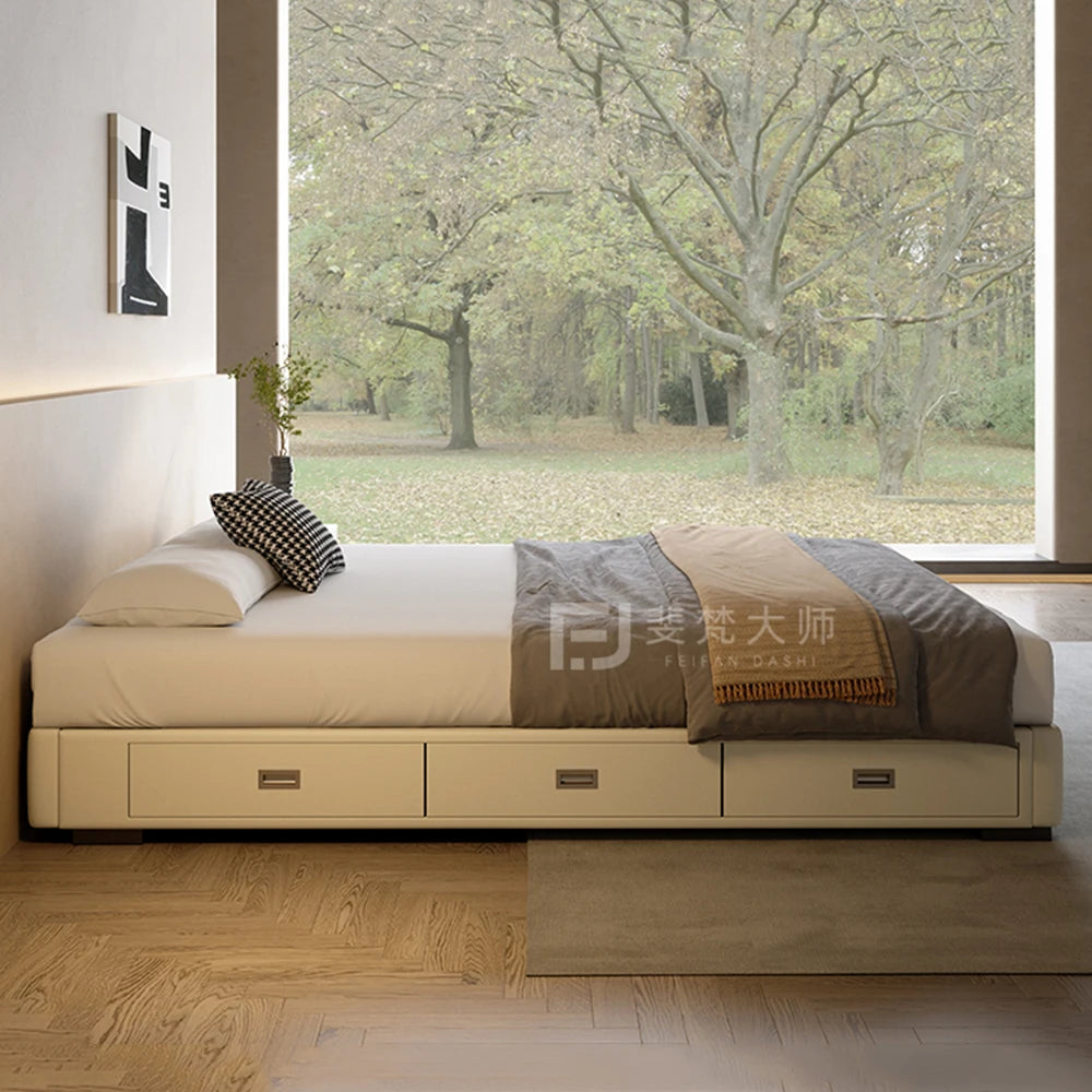 Double Queen Size Multifunctional Aesthetic Bed Nightstands Perfect Elegant Bedroom Decoration Cama Casal Home Accessories