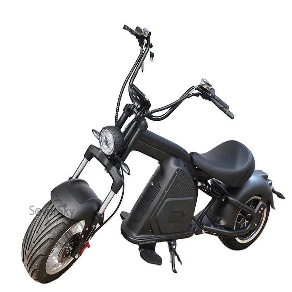 Soversky China 2000w fat tire typical cheap citycoco electrico Motocicleta electrica electric motorcycle scooter citycoco COC