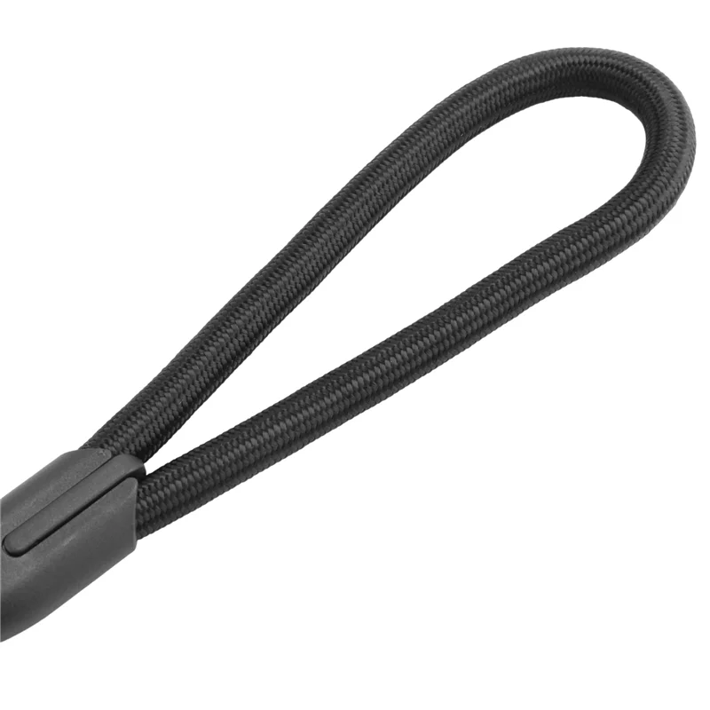 AA81-2X Sturdy Pet Collar Rope Nylon Dog Slip Training Walking Lead With P Chain 1Cm Black