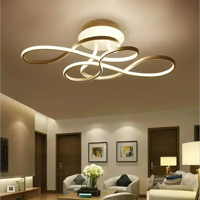 Home Decoration Indoor Lighting Modern Ceiling Lamp LED Chandelier For Living Dining Room Bedroom Aisle Balcony Fixture Luster