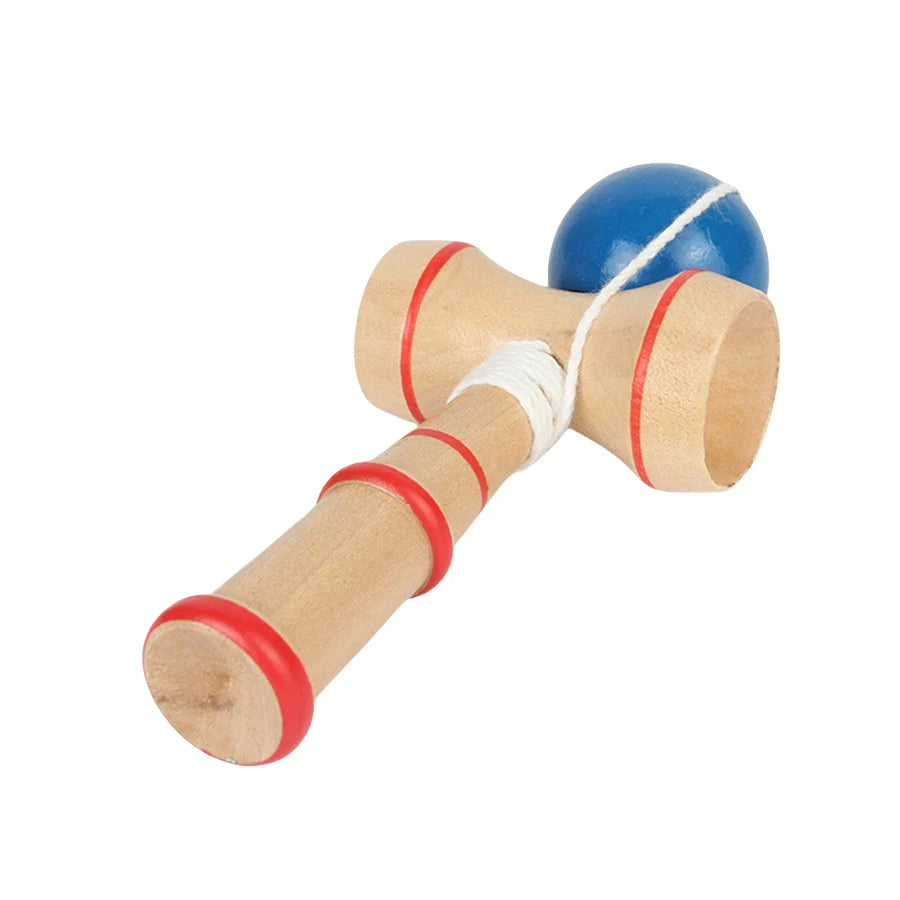 2 Colors Available Wooden Kendama Japanese Traditional Ball Games Classic Hand Flexibility Training Ball Sports Indoor ball Game