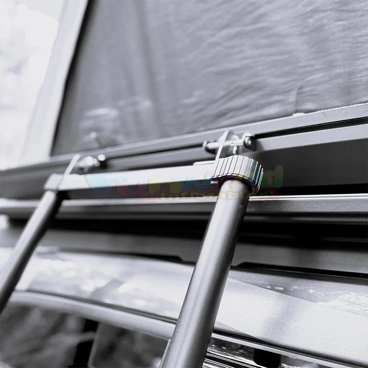 Rooftop Tent Outdoor 1-3Person Aluminum Hard Shell Roof Tent Custom Camping 4x4 Off-road Vehicle Car Hard Shell Pop-up Roof Tent