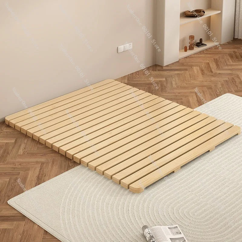 Thickened Hard Bed Board for Solid Wood Floor Bed, Breathable Anti-moisture Tatami Frame for Foldable Floor Beds