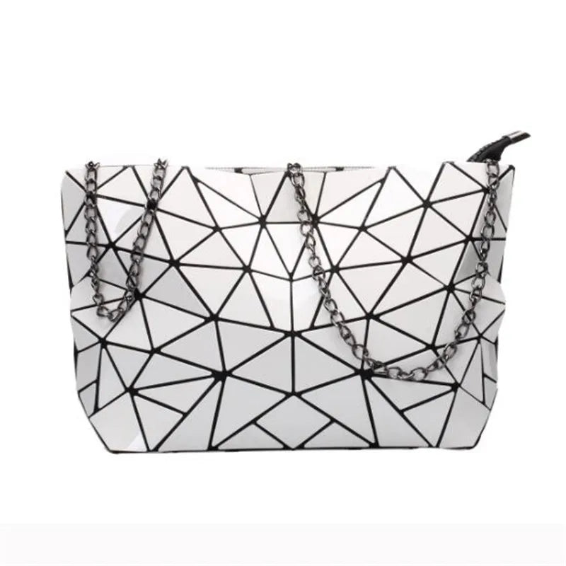 Handbags Bags For Women 2024 Designer Luxury Tote Bucket Bag Fashion Geometric Crossbody Shoulder Messenger Hand Bag Silver