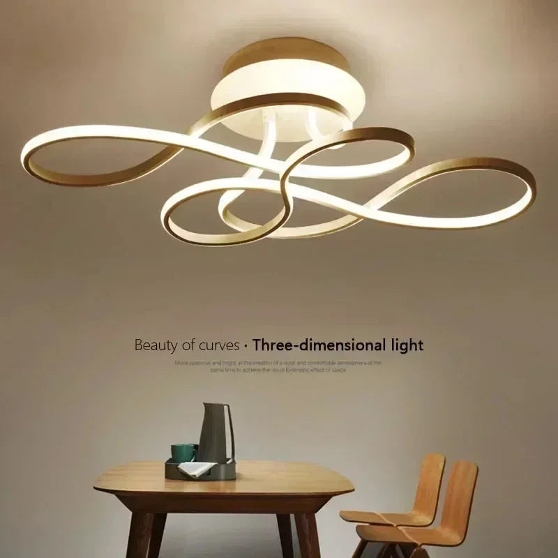 Home Decoration Indoor Lighting Modern Ceiling Lamp LED Chandelier For Living Dining Room Bedroom Aisle Balcony Fixture Luster