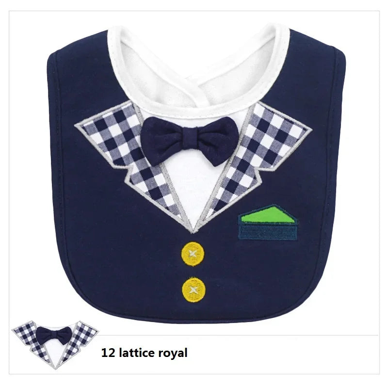 Waterproof Cloth Baby Bibs 100% Cotton High Quality Baby Burp Cloth Infant Saliva Towel for Boys and Girls Baby Accessories