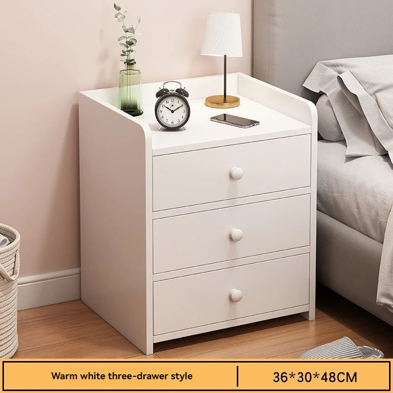 Bedside table modern minimalist bedroom small storage rack mini storage cabinet bedside storage cabinet