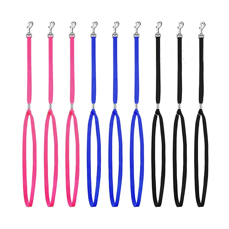 Adjustable Pet Grooming Fixed Rope Loops Leash Leads Dog Safety Rope Dog Cat Nylon Restraint Fixed Noose Practical Pet Supplies