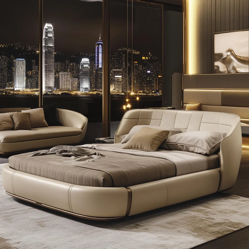 Trendy Wedding Bed Frame Superior Quality European Comfort Stylish Design Luxe Bedroom Camas De Dormitorio Lit Home Decoration