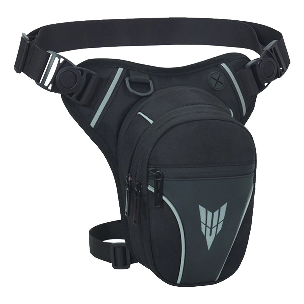 Men Drop Leg Bag Waist Bag Waterproof Men Fanny Pack Phone Purse Motorcycle Riding Shoulder CrossBody Thigh Hip Belt Waist Bags