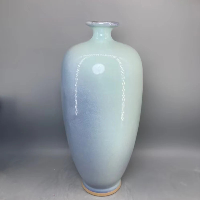 ceramic vase home decor Jun China appreciation bottle handicraft decoration interior general bottle floreros vases High 35 cm