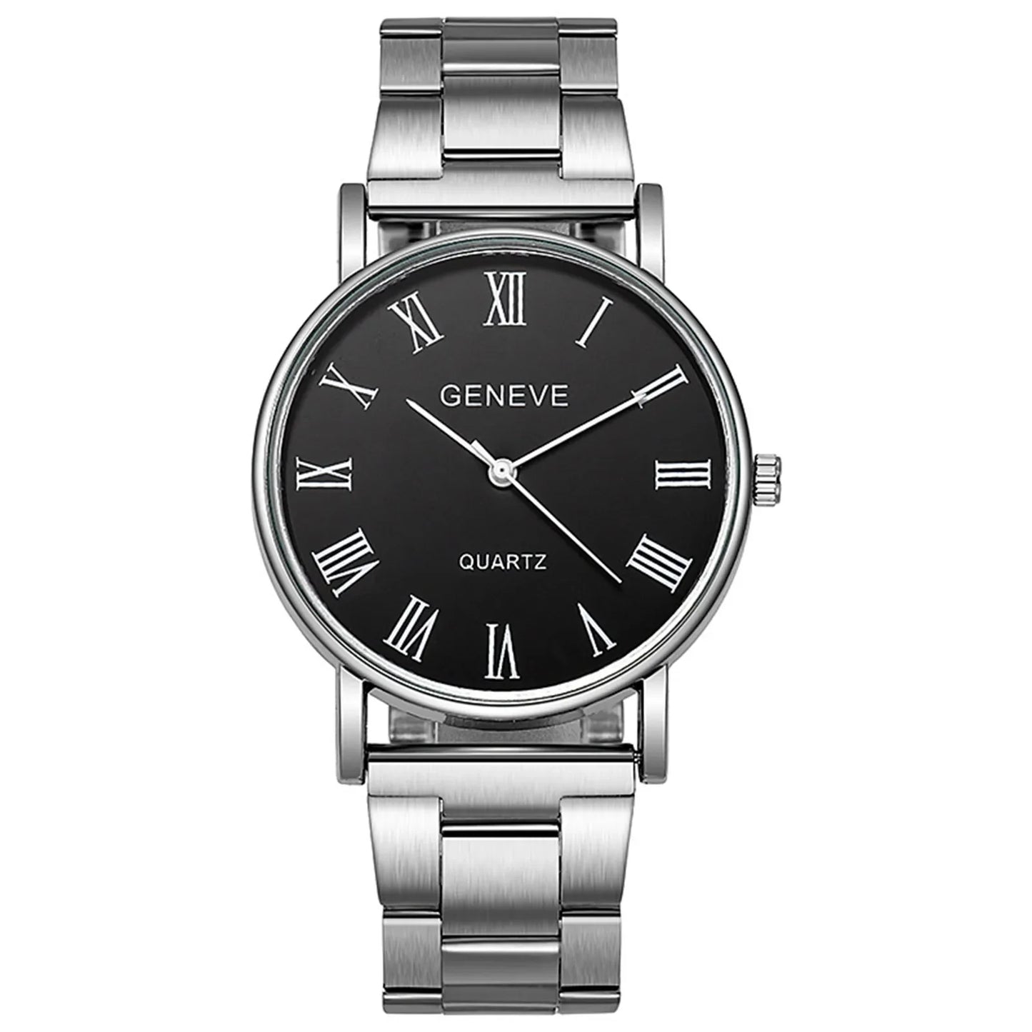 Men Watches Reloj Hombre Fashion Retro Casual Business Quartz Watch for Men Steel Band Roman Number Dial Wristwatches Montres