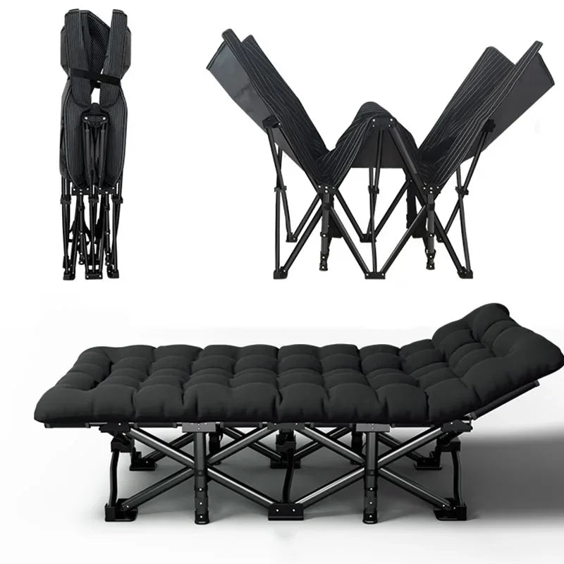 Space Saving Single Bed Frames Lazy People Balcony Siesta Foldable Bed Outdoors Balcony Minimalism Base De Cama Home Furniture