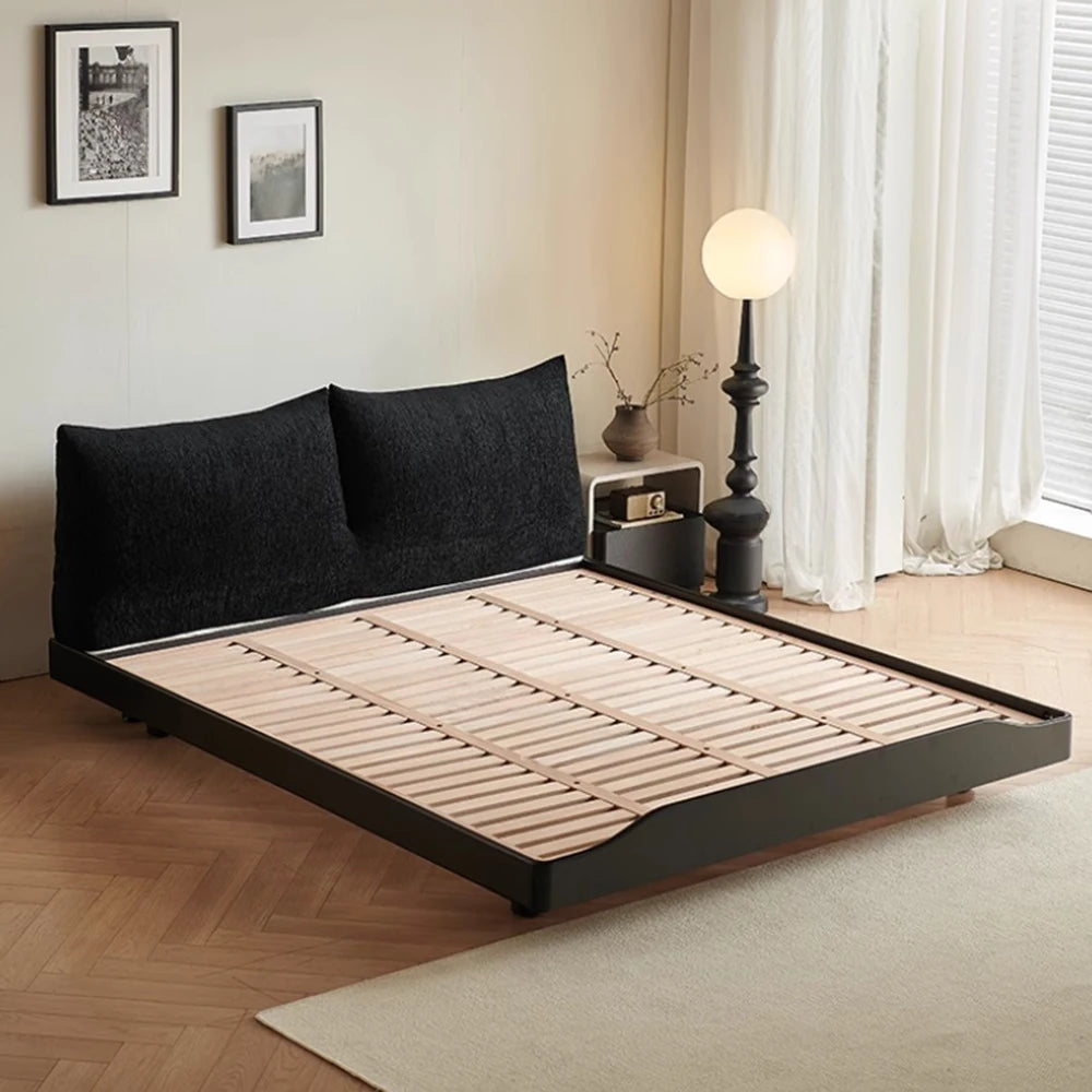 King Size Bed European Organizer Kids Storage Space Upholstery Bed Nightstands Sleeping Camas De Dormitorio Home Furniture