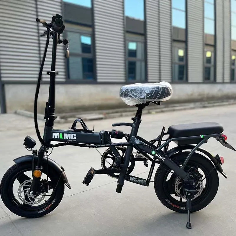 Hot Sale Mini Size Fashion Electric Bicycle 400W 48V 14 Inch Electric City Bike Mini Foldable Electric Scooter